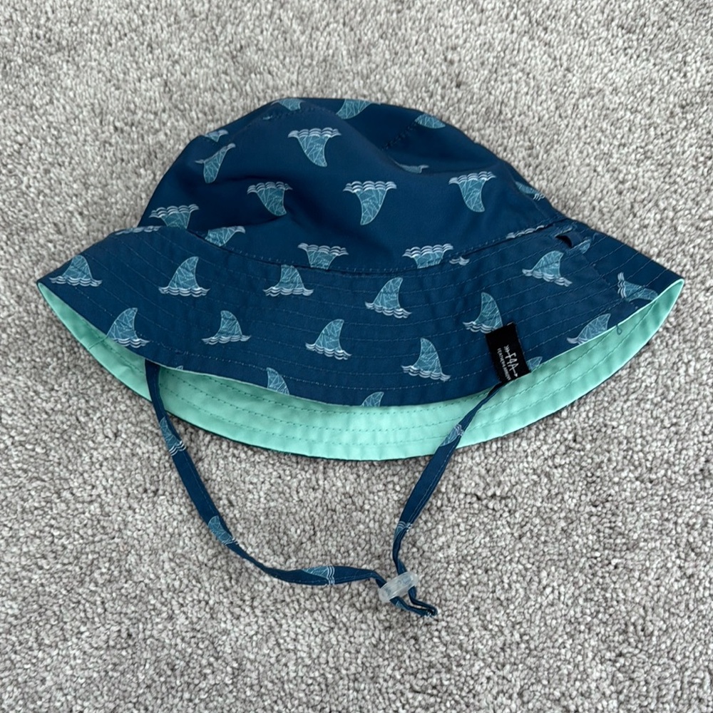 Kids Blue Bucket Hat